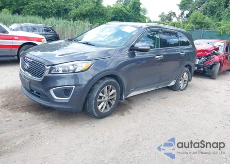 2018 Kia Sorento 2.4L Lx from USA, damaged, VIN 5XYPGDA38JG407134